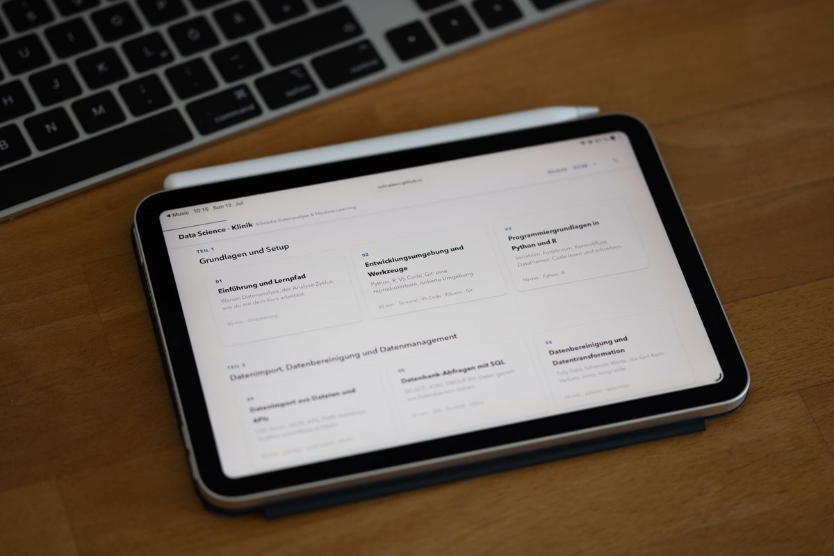Data Science für Ärztinnen und Ärzte